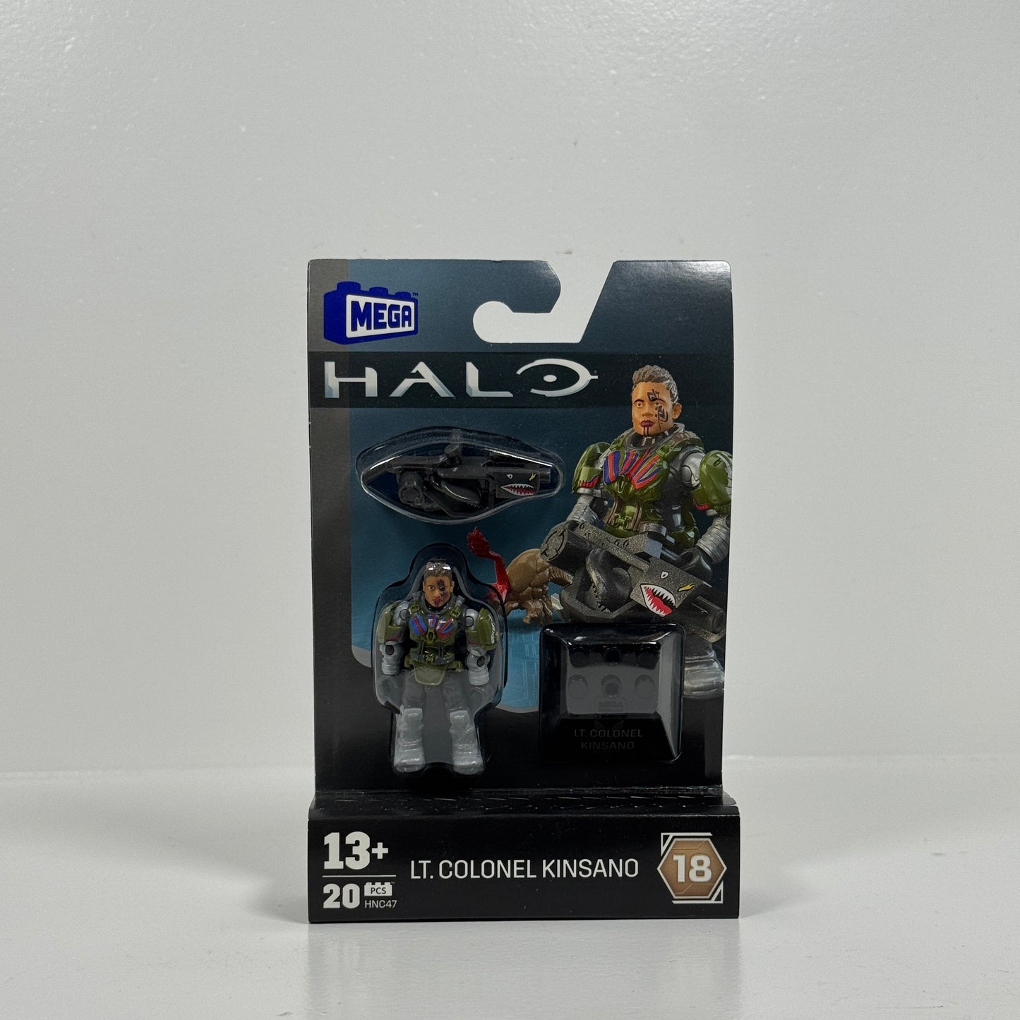 Halo Heroes Series 18 LT. Colonel Kinsano