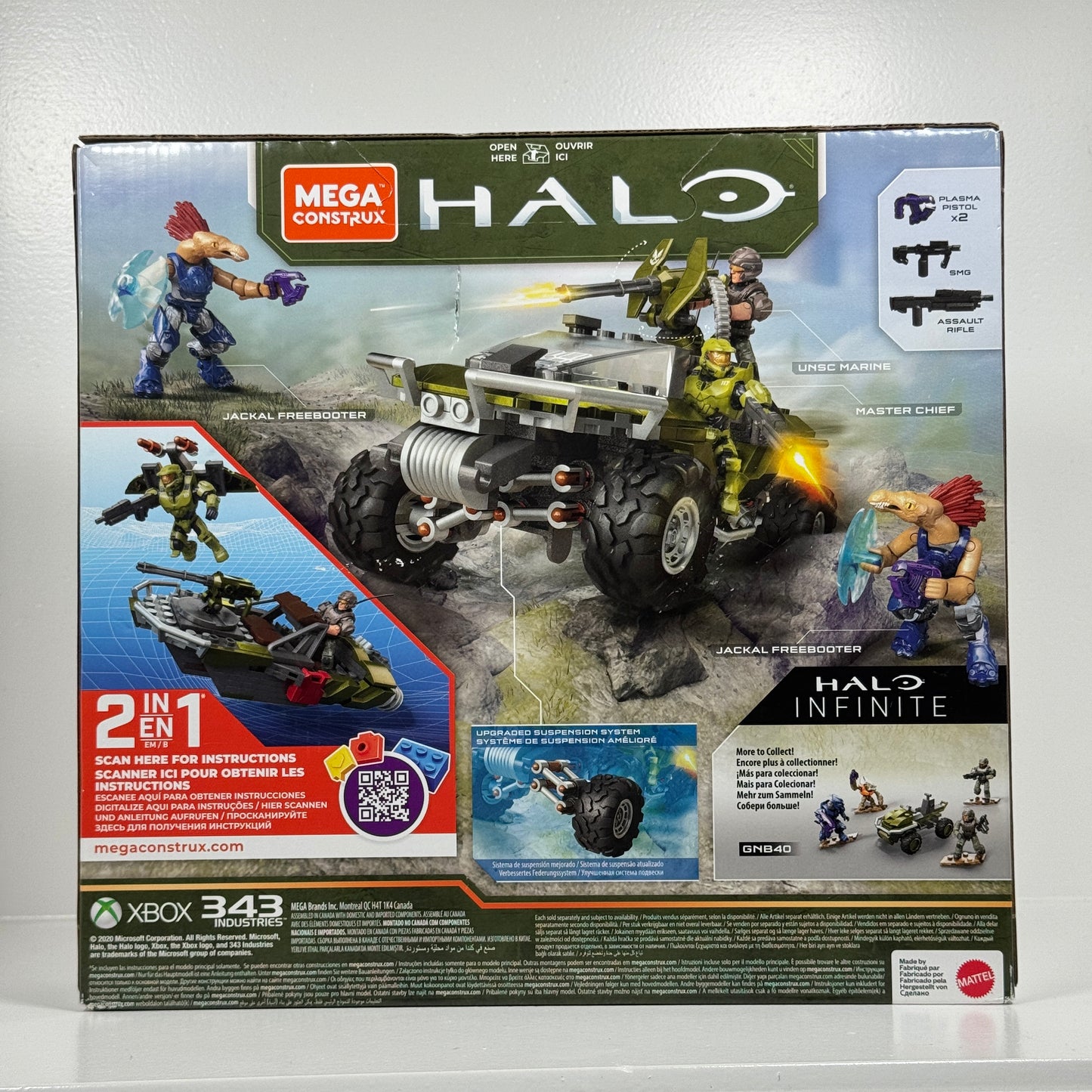 Halo Mega Construx Warthog Rally