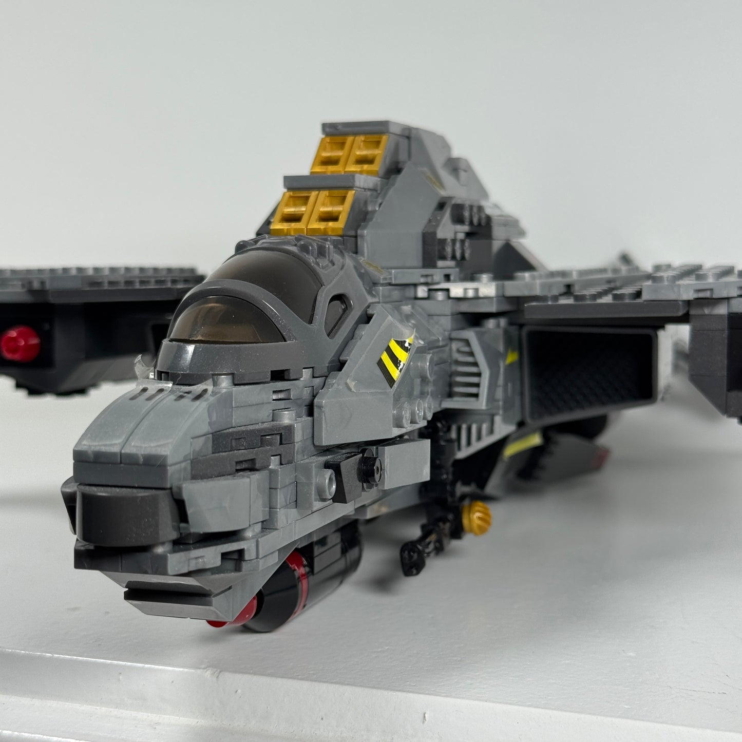 Halo Mega Bloks Construx UNSC Broadsword Midnight Strike Used Complete