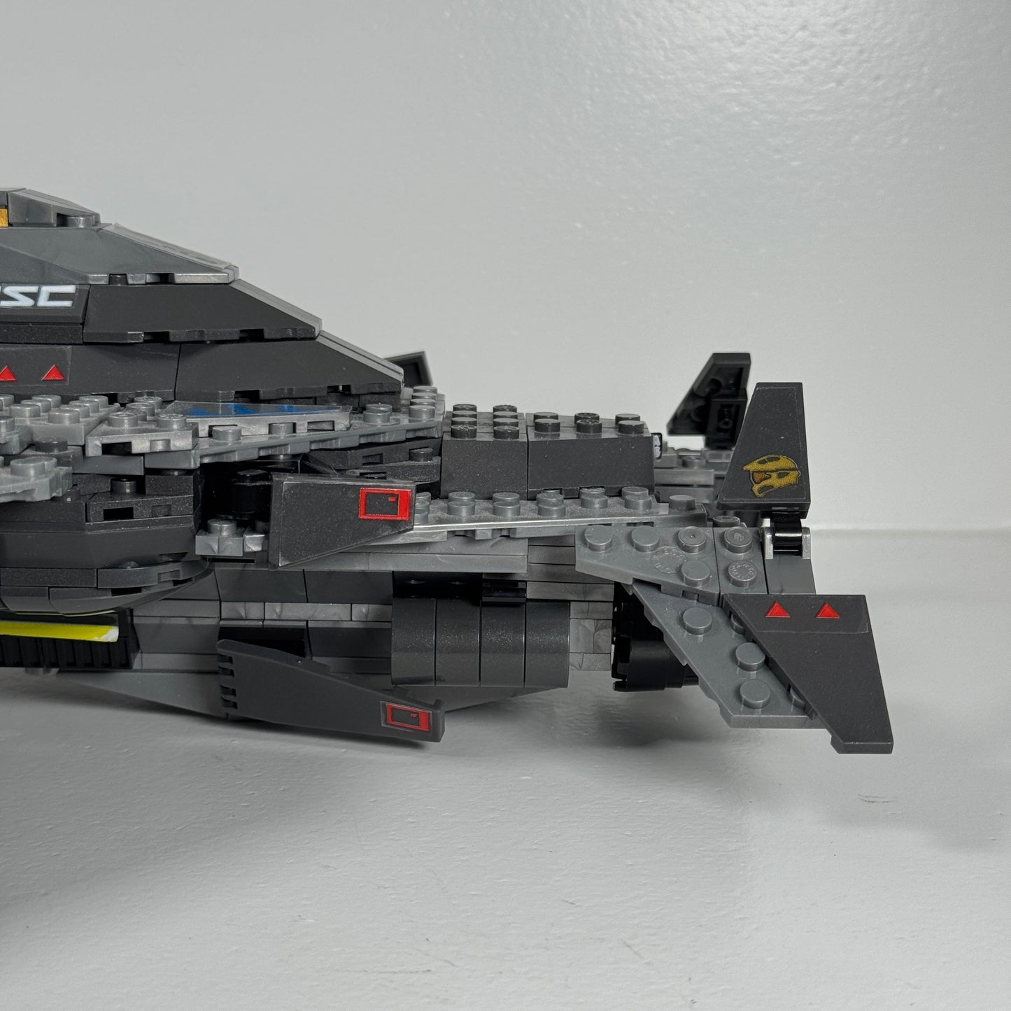 Halo Mega Bloks Construx UNSC Broadsword Midnight Strike Used Complete