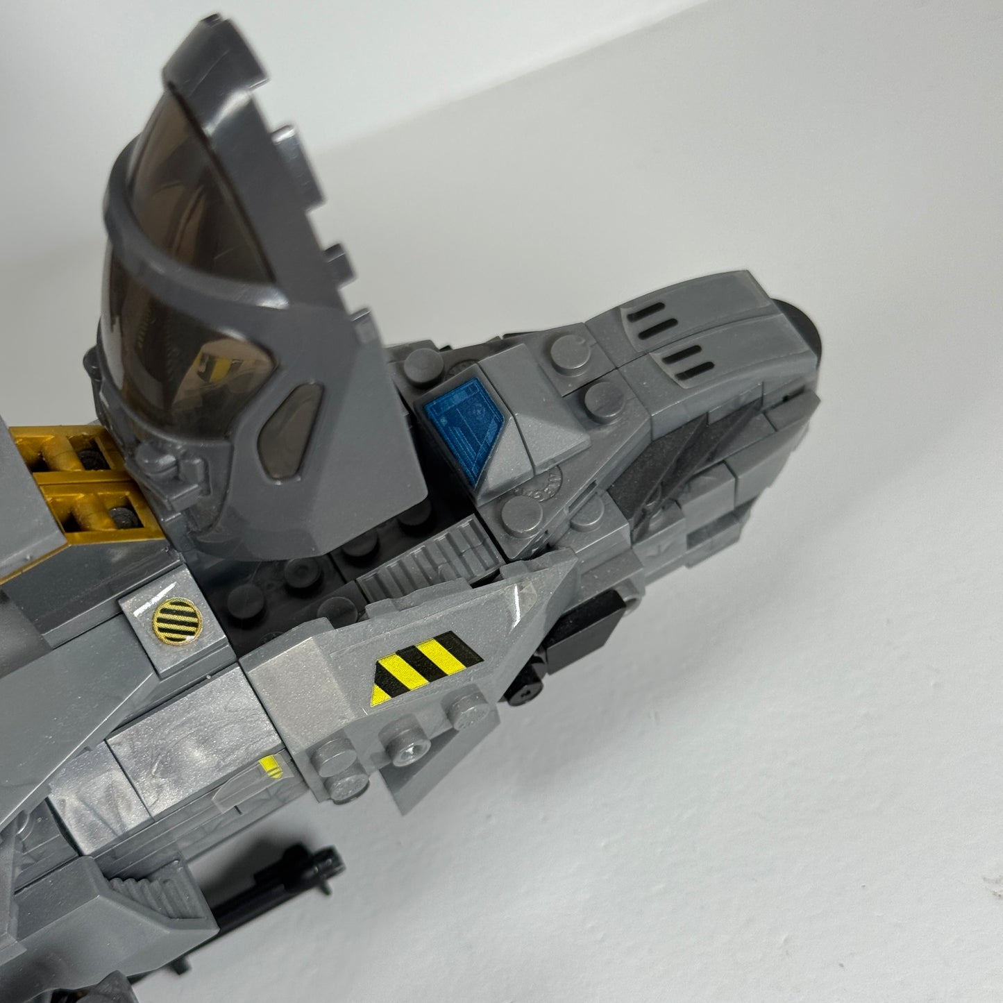 Halo Mega Bloks Construx UNSC Broadsword Midnight Strike Used Complete