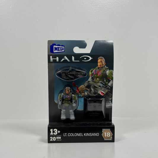 Halo Heroes Series 18 LT. Colonel Kinsano