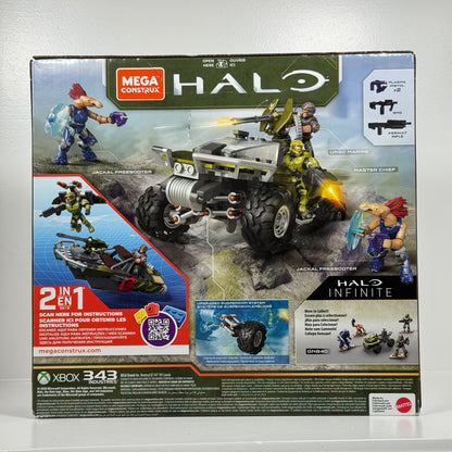Halo Mega Construx Warthog Rally